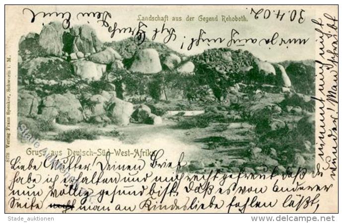 Kolonien Deutsch Südwestafrika Landschaft Bei Rehoboth 1902 I-II Colonies - Non Classés