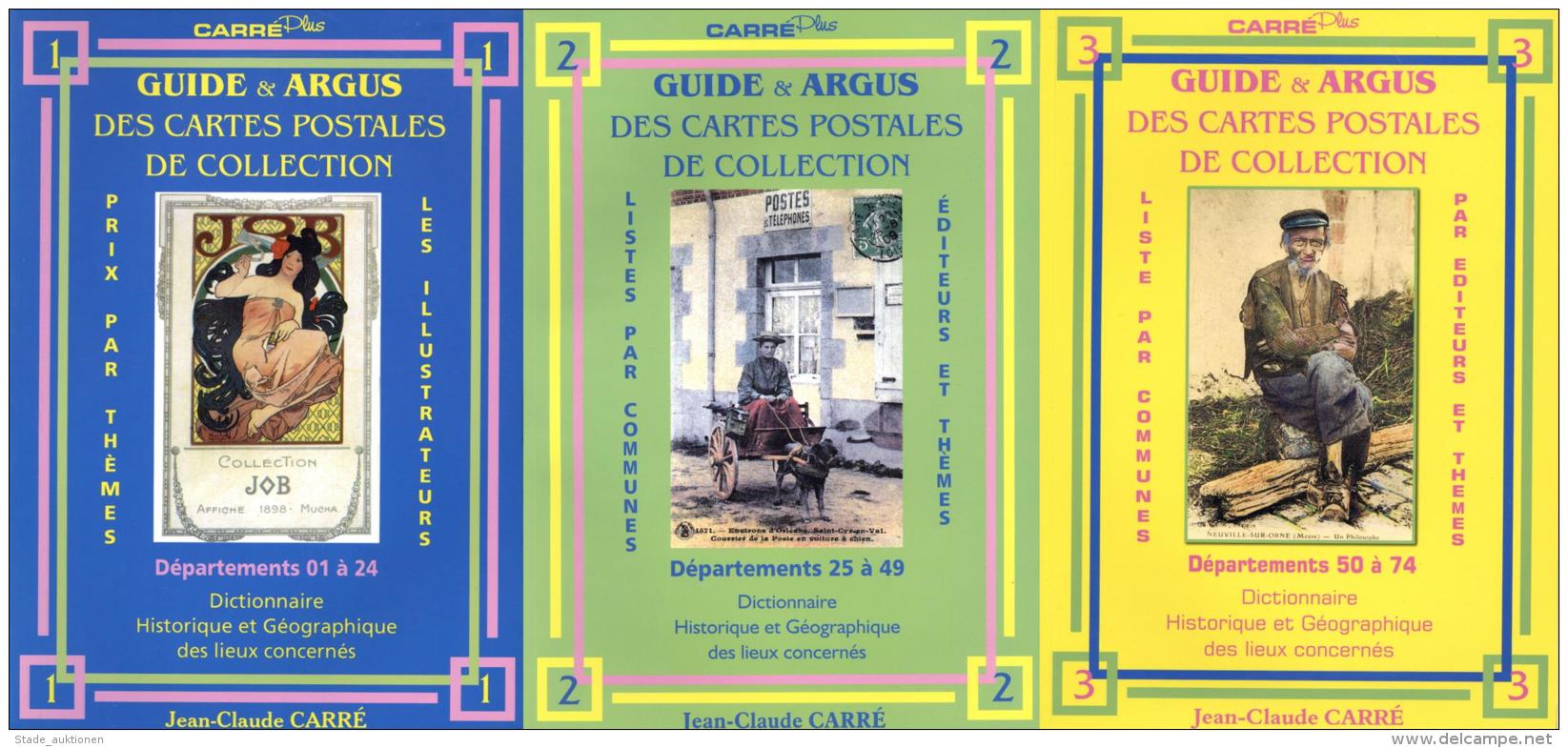 AK-Geschichte Buch 5 Stück Carre Die Berühmten Französischen Preiskataloge 1-5 2001 I-II - Unclassified