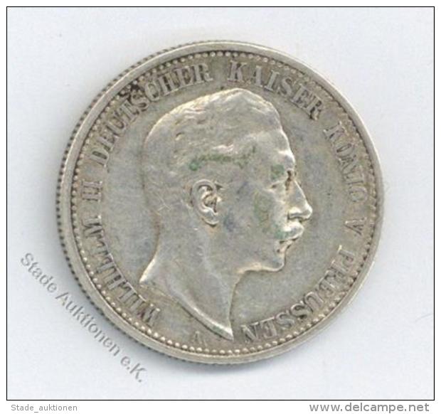 Geld Münzen 2 Mark Preussen 1902 Erh. S/SS Argent - Unclassified