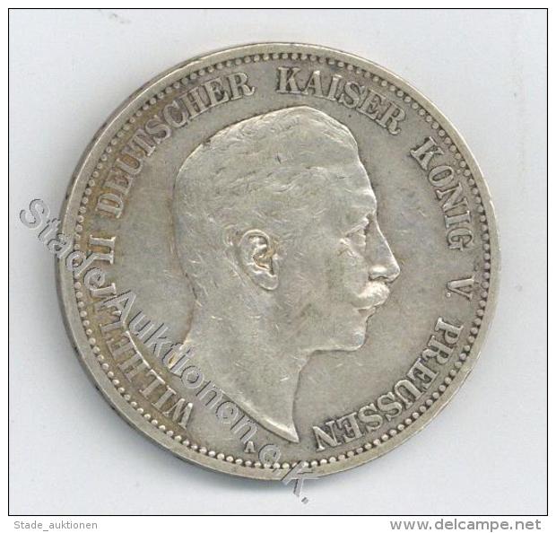 Geld Münzen 5 Mark Preussen 1900 Erh. SS/V2 Argent - Unclassified