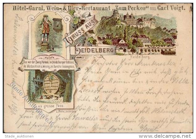 Vorläufer 1891 Heidelberg (6900) Litho I-II (fleckig) - Unclassified