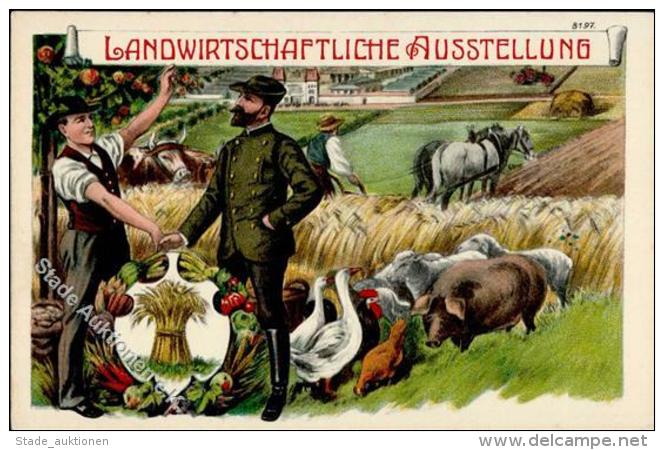 Landwirtschaft Ausstellung  I-II Paysans Expo - Unclassified