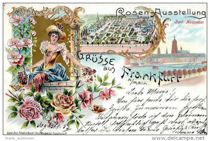 FRANKFURT/MAIN - ROSEN-AUSSTELLUNG 1899, I - Unclassified