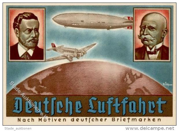 Briefmarkenabbildung Dresden (O8000) WK II Deutsche Luftfahrt Olympia Postwertzeichen Ausstellung 1936 Privatganzsache I - Unclassified