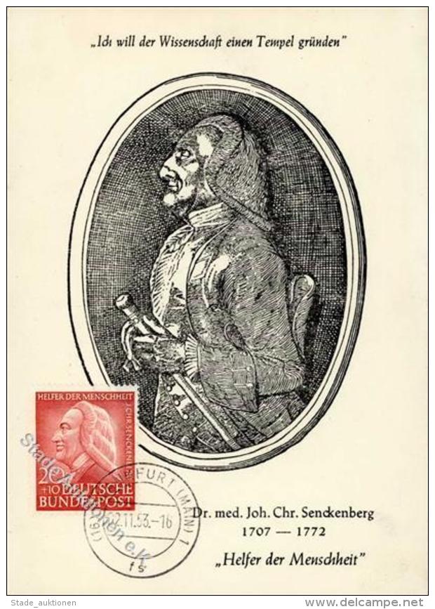 Briefmarkenabbildung Senckenberg, Joh. Chr.  I-II - Unclassified