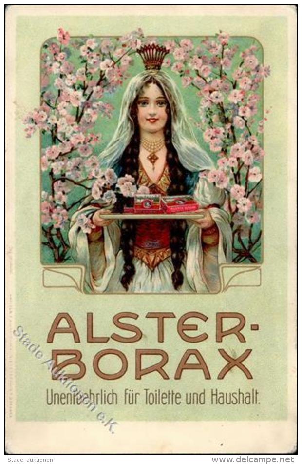 Werbung Alster Borax 1911 I-II (Ecke Abgestossen) Publicite - Unclassified