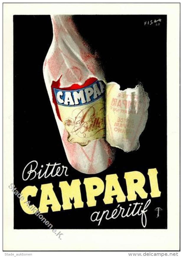 Werbung Campari Aperetif I-II Publicite - Unclassified