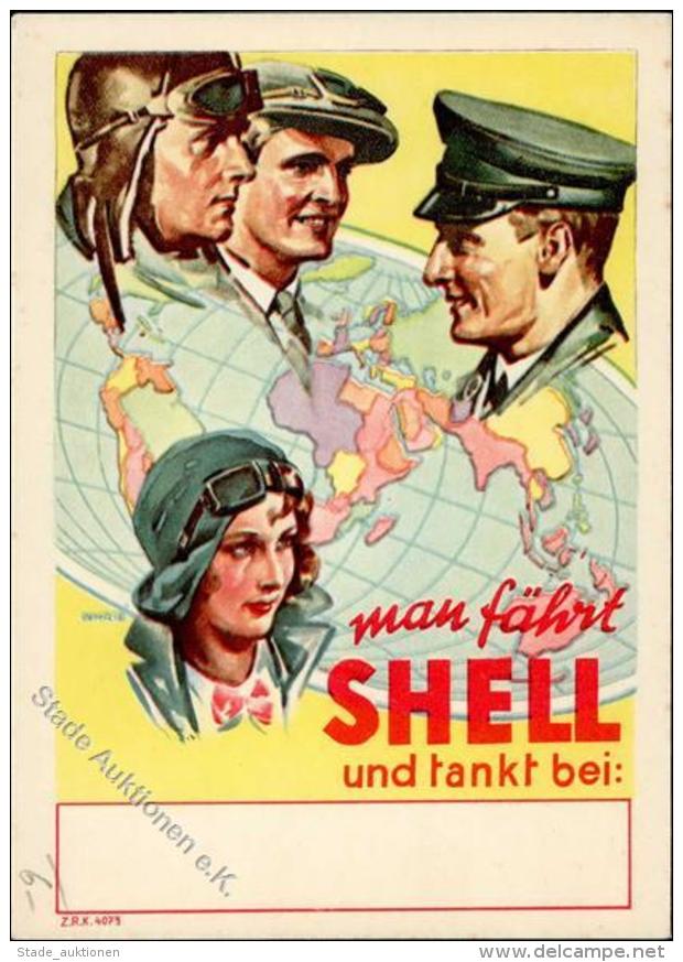 Werbung Shell Tanken I-II Publicite - Non Classificati