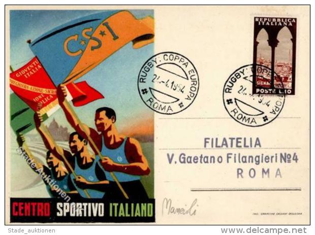 Sport Roma (00100) Italien Rugby Copa Europa I-II - Unclassified