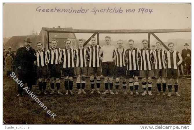 Fussball Geestemünder Sportclub 1904 Foto 13,5 X 8,5 I-II - Soccer