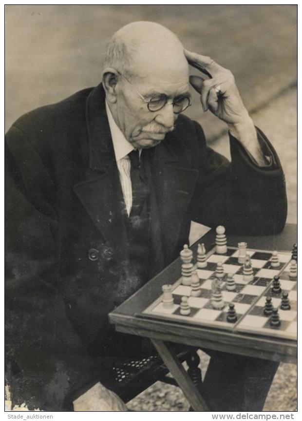 Schach Mansfield, J. W. Priory Park Philosophers Club London Foto 20 X 14,5 Cm II - Chess