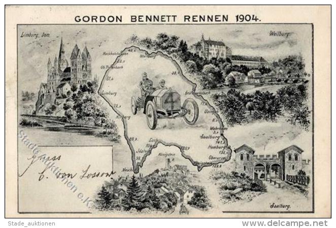 Gordon-Bennett-Rennen Auto  1904 I-II - Unclassified