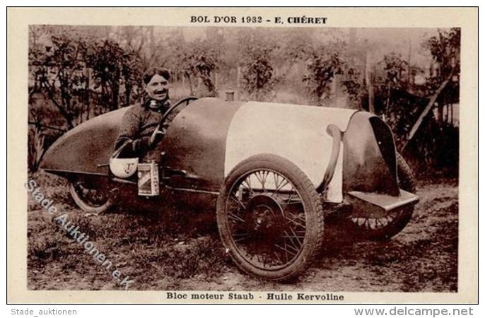 Oldtimer Bol D'or 1932 E. Cheret Motor Staub I-II - Unclassified