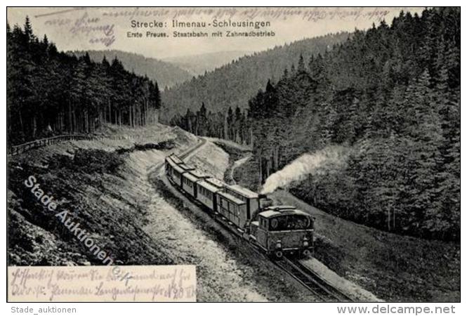 ZAHNRADBAHN - STRECKE ILMENAU-SCHLEUSINGEN,Thür., I - Unclassified