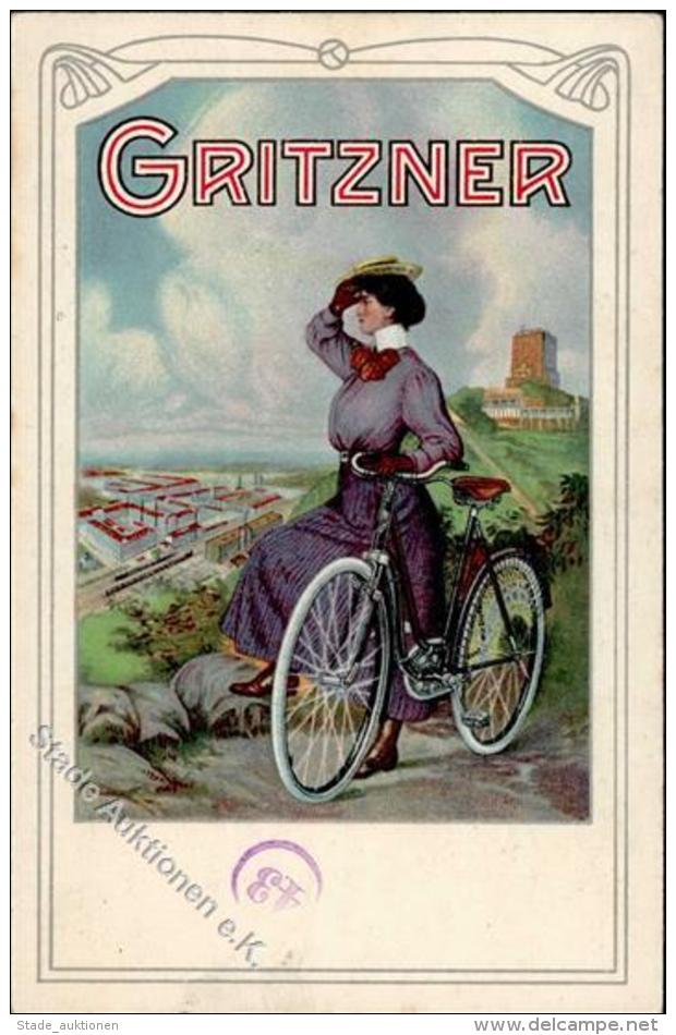 Fahrrad Werbung Gritzner 1916 I-II Publicite Cycles - Unclassified