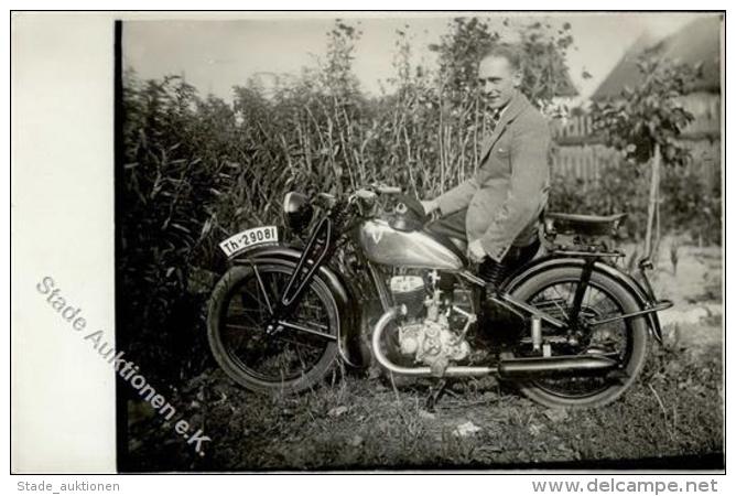 MOTORRAD - Foto-Ak , 1936, I - Unclassified