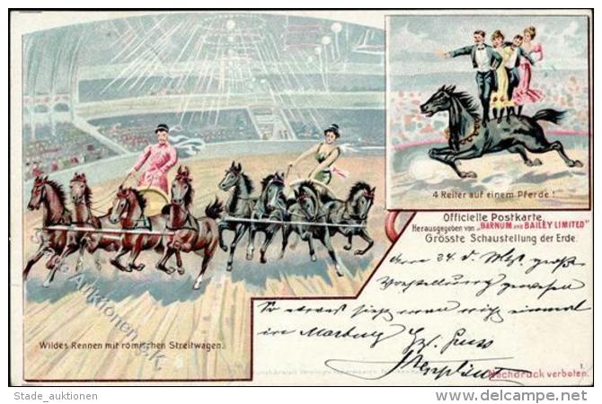 Zirkus Barnum And Bailey Lithographie I-II - Circus