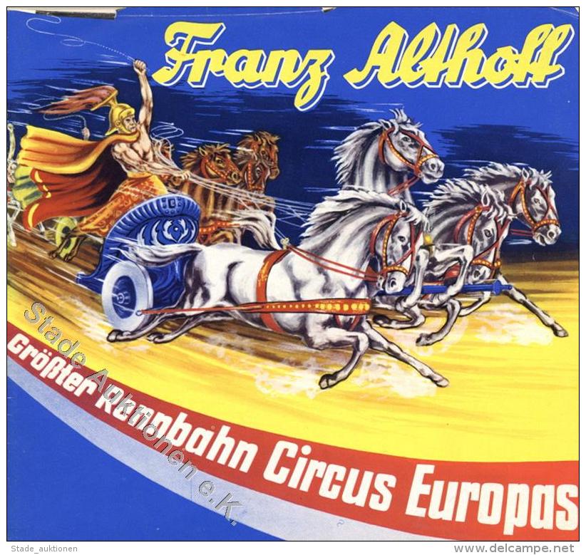 Zirkus Franz Althoff Broschüre Programmheft 1967 Sehr Viele Abbildungen I-II - Circus