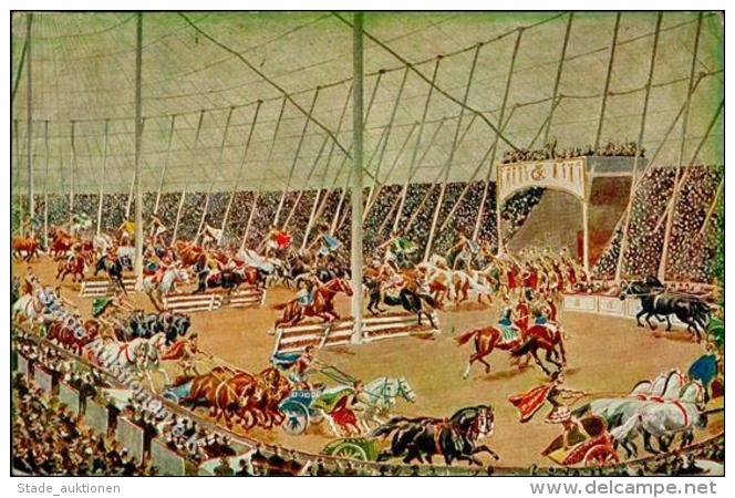 Zirkus Krone Der Circus Maxim II Künstlerkarte I-II - Circus