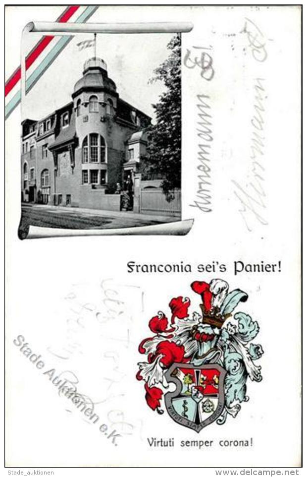 Studentika Franconia Sei's Panier Leipzig (o-7000) 1913 I-II - Unclassified