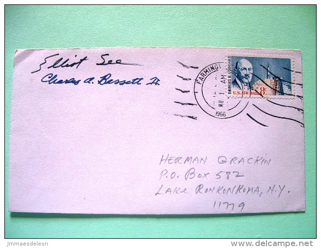 USA 1966 Cover To N.Y. - Goddart Space Rocket - Other & Unclassified