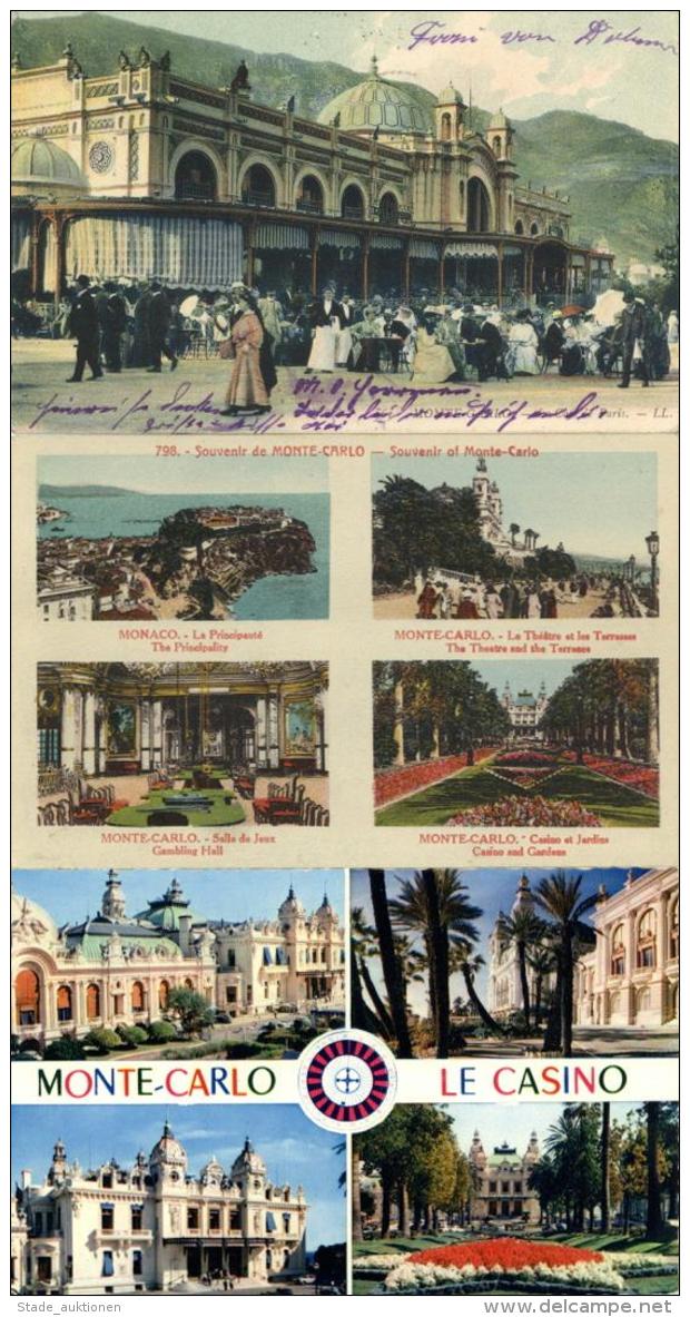 Monaco Stadtstaat Partie Mit Circa 140 Ansichtskarten Meist Vor 1945 I-II - Unclassified