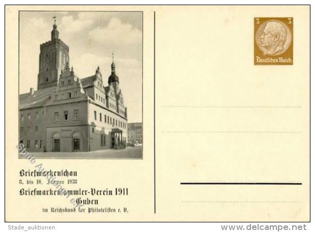 DR - GSK PP 122 C 74 - Briefmarkenschau GUBEN 1938 I - Unclassified