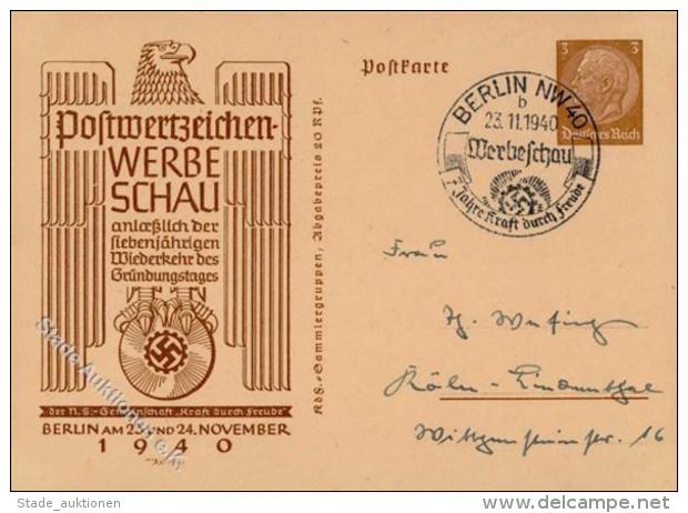 Privatganzsache Deutsches Reich PP 122 C 116 Mit S-o Berlin 1940 WK II I- - Unclassified