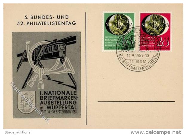 BUND - 141-142 WUPPERTAL Auf FDC-Karte, Mi. 300.- , I - Unclassified