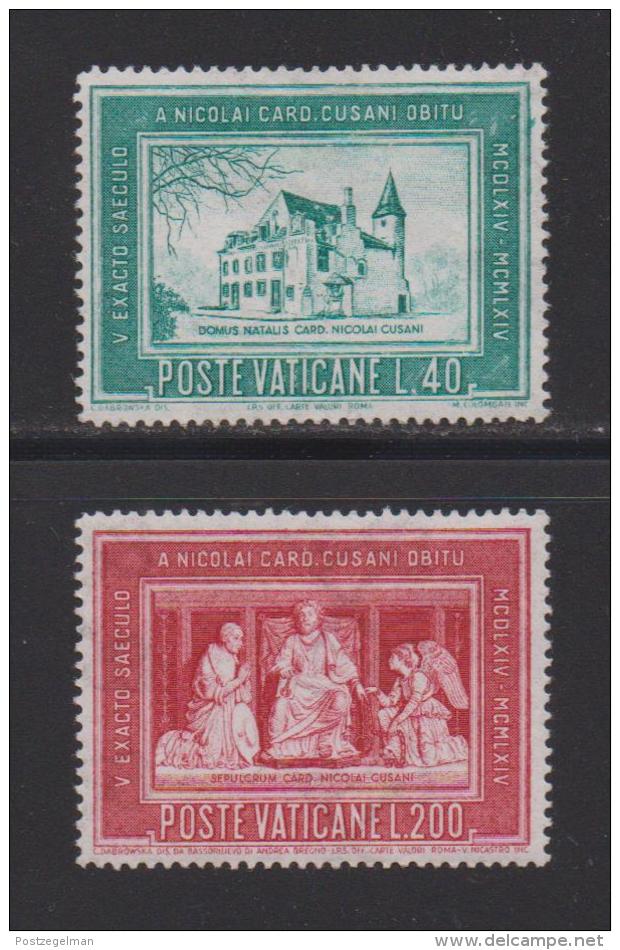 VATICAN, 1964, Mint Never Hinged Stamps , Christmas, 462-463, #3878, - Unused Stamps