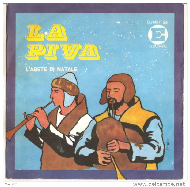 Various  La Piva - L'Abete Di Natale - NM/NM 7" - Christmas Carols