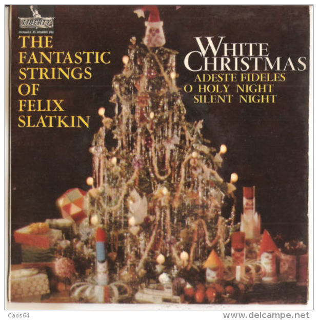 Felix Slatkin  White Christmas  VG+/NM - Kerstmuziek