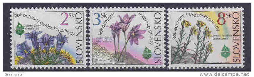 Slovakia 1995 Nature Protection 3v ** Mnh (27340 - Ongebruikt