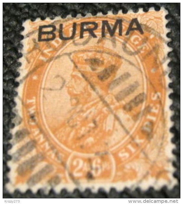 Burma 1937 King George V 2a6p - Used - Burma (...-1947)