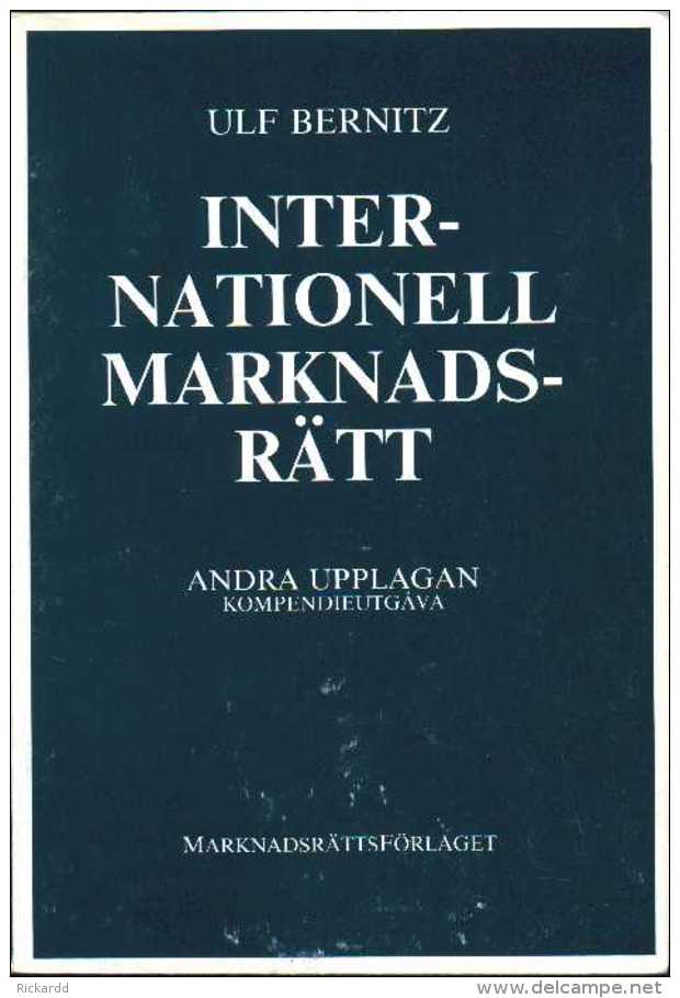 Internationell Marknadsrätt - Ulf Bernitz - Scandinavian Languages