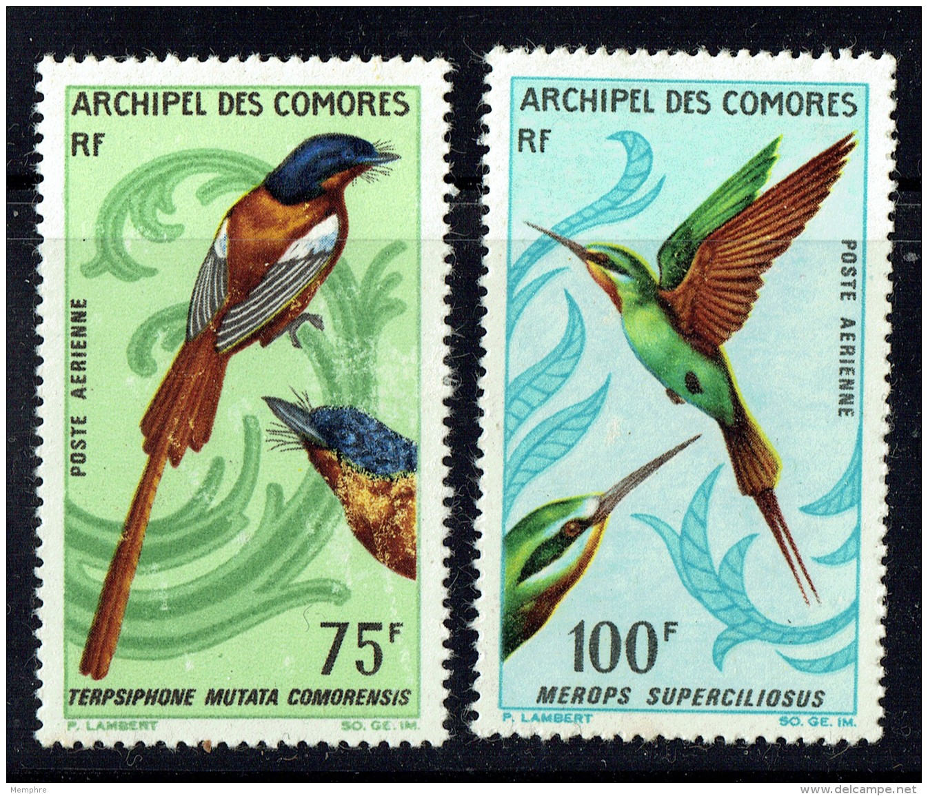 1967  Oiseaux De L'archipel   Poste Aérienne  PA 20-1   **  MNH - Unused Stamps
