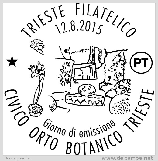 Nuovo - MNH - ITALIA - 2015 - 0,95 € • Civico Orto Botanico Di Trieste - 2011-20:  Nuovi