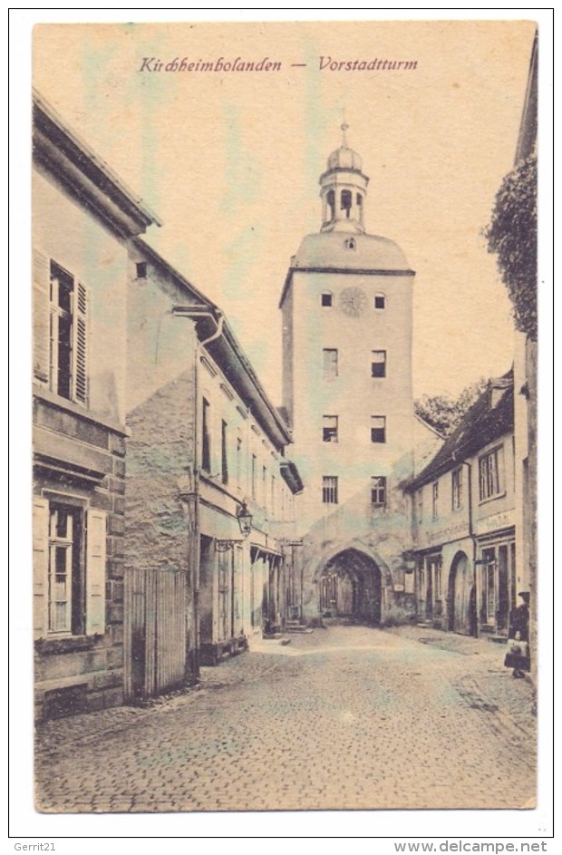 6719 KIRCHHEIMBOLANDEN, Vorstadtturm, 1919 - Kirchheimbolanden