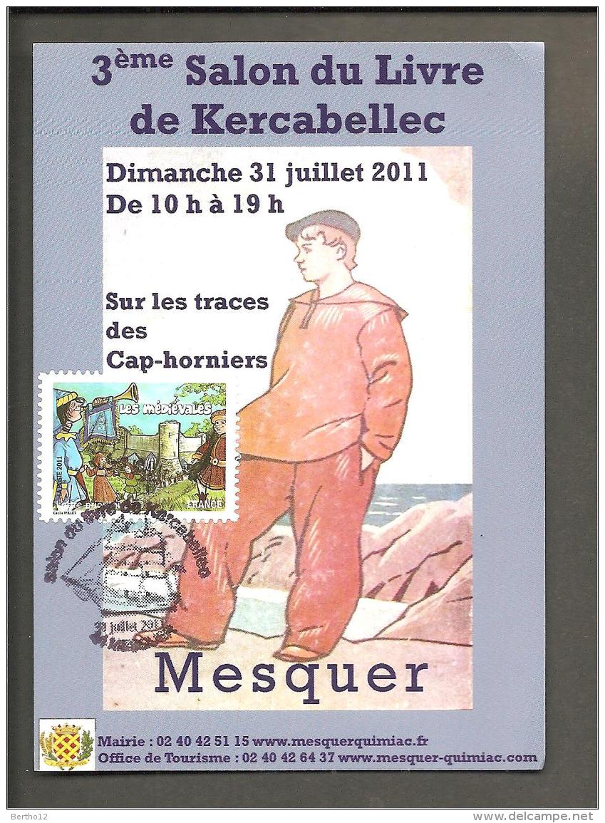 Salon Du Livre  De Kercabellec  2011 - Briefmarkenmessen