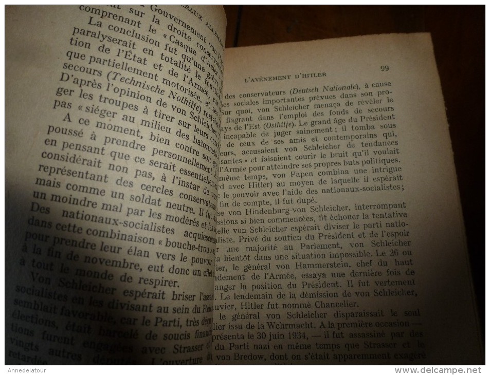 1948 LES GENERAUX ALLEMANDS PARLENT---- , par B. H. Liddell Hart (plans annexés en fin du livre )