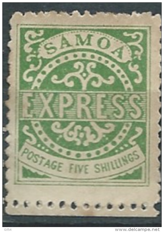 Samoa - Yvert N°7 (*)   ABC6202 - Samoa (Staat)