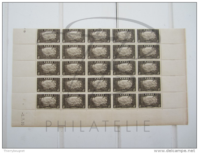 VEND BEAUX TIMBRES DU MAROC N°137 , EN DEMIE - FEUILLE , XX !!!! - Used Stamps