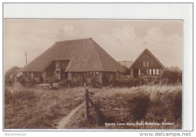 East Wittering - Stocks Lane Barn - 1931     (160716) - Otros & Sin Clasificación