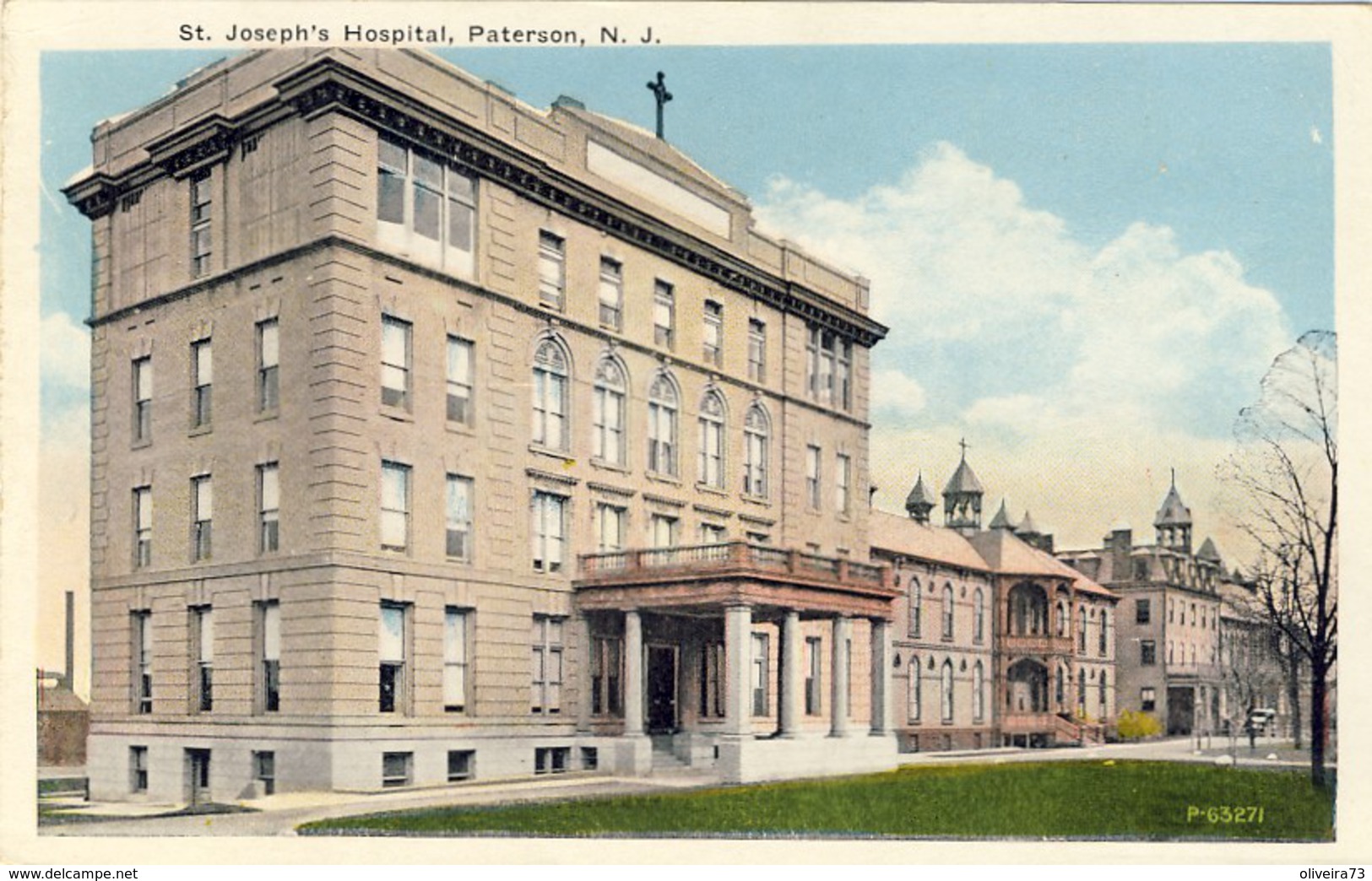 PATERSON, N. J. St. Joseph's Hospital, 2 Scans - Paterson