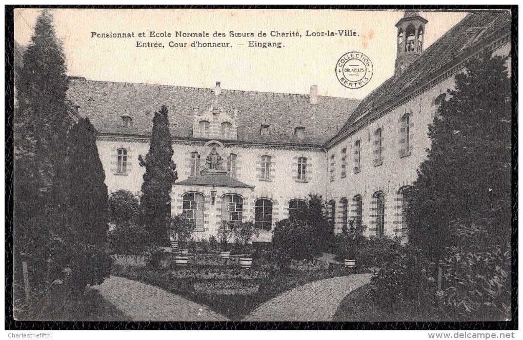 BORGLOON / LOOZ-LA-VILLE (3840) : Pensionnat Et Ecole Normale Des Soeurs De Charité - Entrée ( Enkelcirkel Borgloon ) - Borgloon