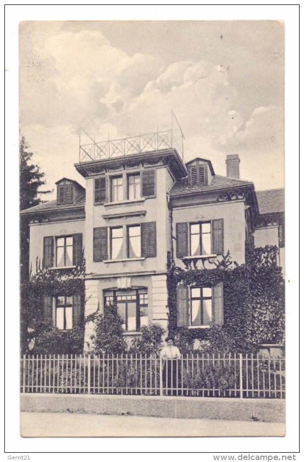 CH 8703 ERLENBACH ZH, Photo-AK, 1913, Einzelhaus - Erlenbach