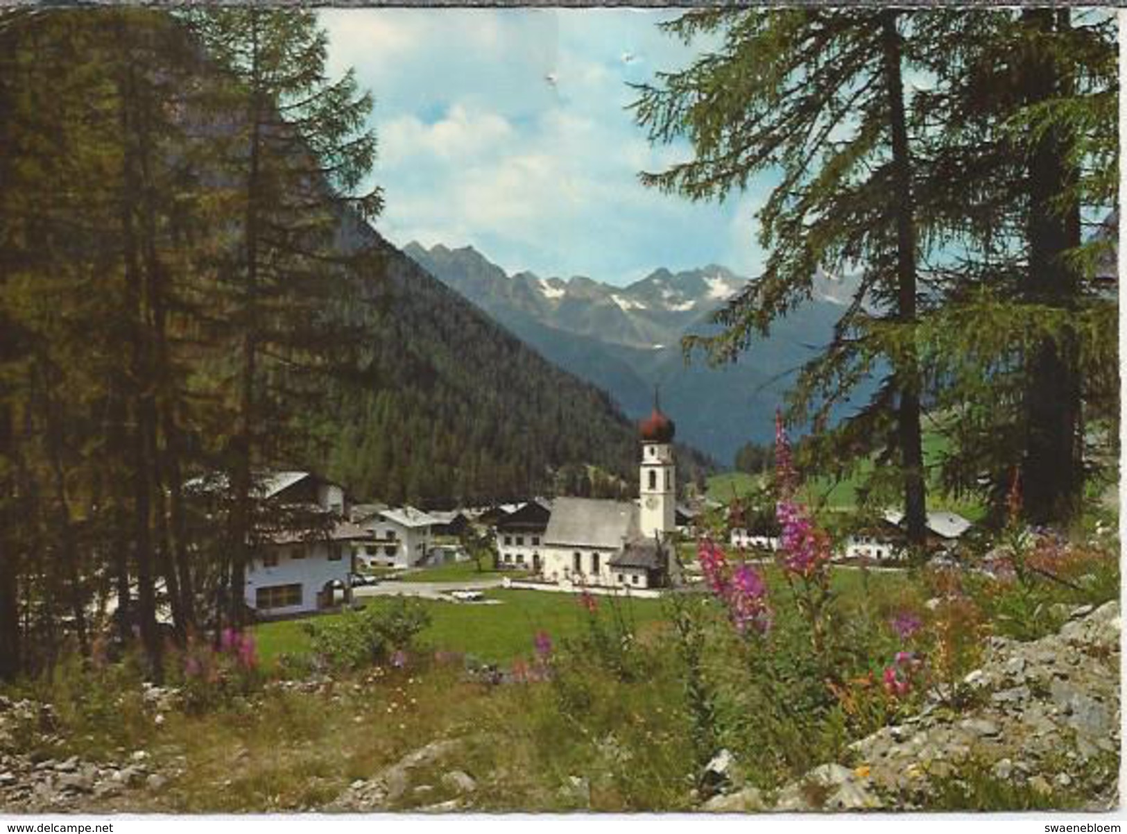 AT.- Gries Im Sulztal, Längefeld Gegen Geigenkamm. Osterreich, Otztal, Tirol.  2 Scans - Längenfeld