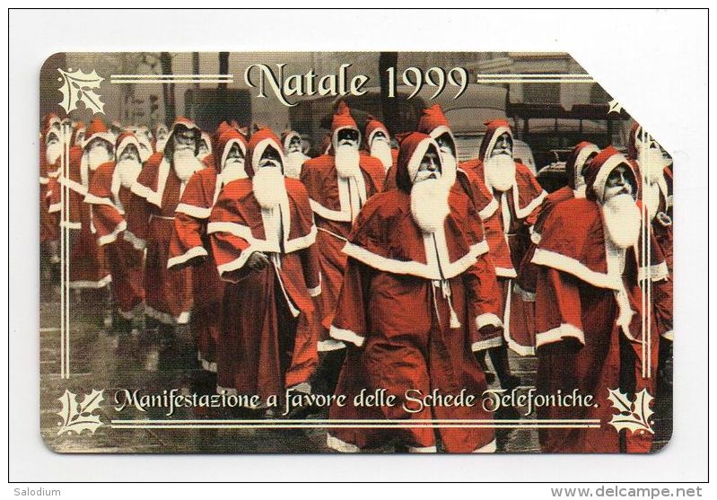 37370 - Ricarica Telefonica - Telefono Cellulare - Telephone - Phone Card - Santa Claus Babbo Natale - Autres - Europe