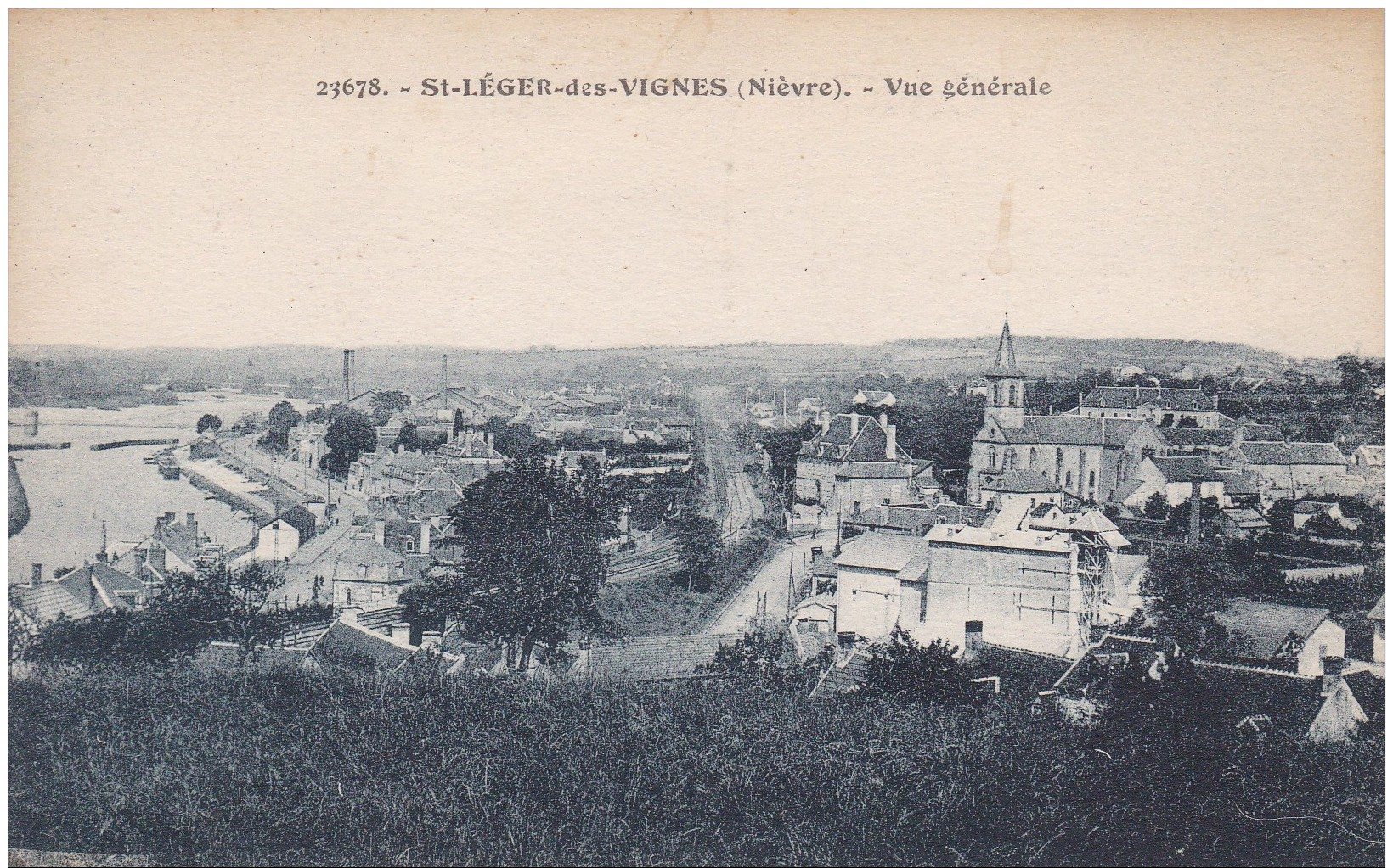 8P - 58 - Saint-Léger-des-Vignes - Nièvre - Vue Générale - N° 23678 - Autres & Non Classés