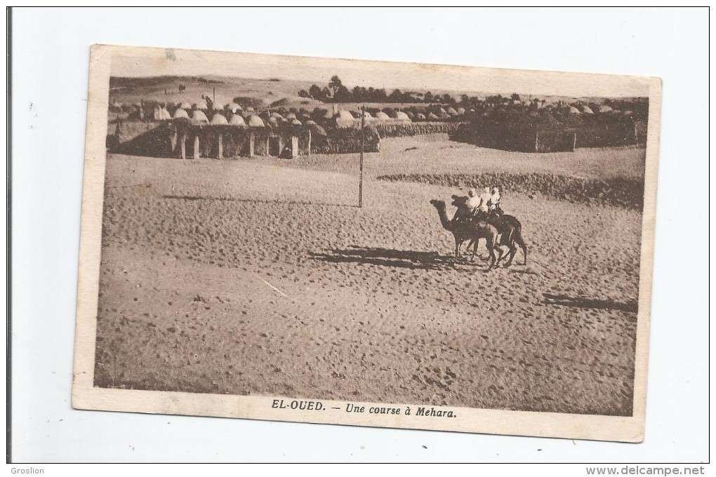 EL OUED UNE COURSE A MEHARA 1940 - El-Oued